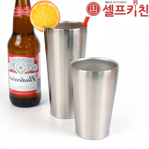 이중스텐쥬스컵 진공주스컵 이중스텐물컵 샤틴 맥주 커피컵 이중쥬스컵 에이드 스무디 이중물컵 스텐물컵 공유오피스컵